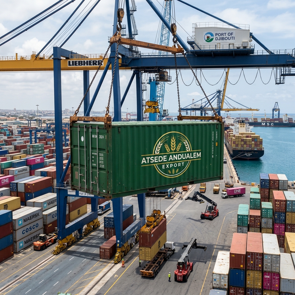 Atsede Andualem Export Container Port